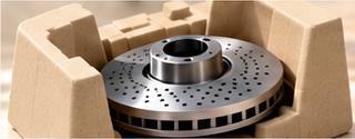 Automotive Protective Packaging - Rotor and disc support